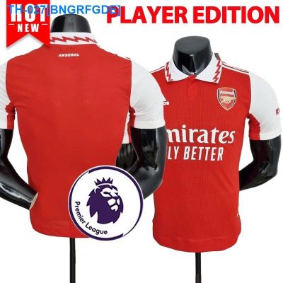 ♈﹊☄ 2022 2023 Arsenal Home Player Edition Football Shirt High Quality Mens Sports Short Sleeve Soccer Jersey With EPL Patch