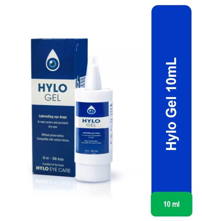 HYLOGel 10ml Lubricating Eye Drop Intensive Therapeutic Care For Dry