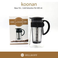 HILLKOFF : เหยือกแก้วสำหรับชงชา  Koonan KN-9650 Filter Coffee Brewing Teapot 650 cc