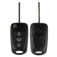 Car Key Case 3 Buttons Remote Flip Key Shell Case For KIA 2006-2013 Rondo Soul Sportage Rio S161C Car Remote Key Shell Fob