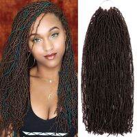 Micro Locs แฮร์พีซถักเปียล็อคน้องสาว16นิ้วที่ยืดผมธรรมชาติ Dreadlocks ผมนุ่ม Faux Locs โครเชต์รากแอฟริกัน