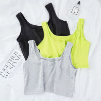 U-shaped Back Bra Tube Top Women Crop Tops Streetwear y Sports Bandeau Lingerie Female Girl Push Up Tank Camisoles