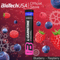 BioTechUSA L-Carnitine Effervescent Blueberry-Raspberry 20Tabl/Piece (แอล-คาร์นิทีน ชนิดเม็ดฟู่รสบลูเบอร์รี่-ราสเบอร์รี่ 20เม็ด/ชิ้น)Fat Burner แฟต เบิร์นเนอร์