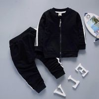 COD DSGRGTRDRT Spring Autumn Children Boys Girls Clothing Cotton Long Sleeve Sets Kids Clothes Tracksuit Baby T-Shirt Pants 2Pcs set