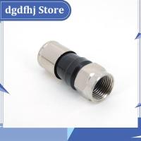 Dgdfhj Shop 5/10 Pcs RG6 F Type Compression 2.7cm Snap Seal Plug Connector For Sky Satellite Virgin Cable adapter