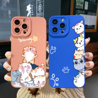 เคสโทรศัพท์สำหรับ S22กาแลคซี Samsung S21 S23 S20 FE Plus Note 20 Ultra Fashion Shining Cat ฝาครอบขอบสี่เหลี่ยมแมวฝาครอบป้องกันเลนส์เต็ม