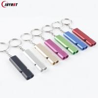 Multifunctional Aluminum Emergency Survival Whistle Portable Keychain Tools Survival kits