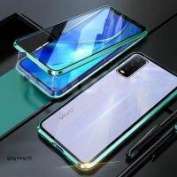 VIVO V2043 V2032 V2026 V2029 V2027 V2037 V2022 V2023 V2146 V2052 V2038 V2042 V2033 V2054 V2037 V2048 V2065 เคสแม่เหล็ก 360 DOUBLE SIDE กระจกเทมเปอร์สำหรับ VIVOV2043 VIVOV2032 VIVOV2026 VIVOV202 9 วีโว่วี2027 วีโววี2022