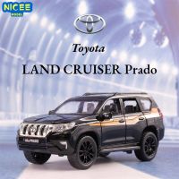 1:32 Toyota LAND CRUISER Prado SUV High Simulation Diecast Car Metal Alloy Model Car Childrens toys collection gifts A176 Die-Cast Vehicles