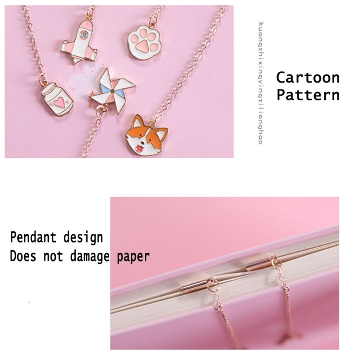 1pc-kartun-hewan-liontin-logam-bookmark-buku-kreatif-halaman-klip-panda-rainbow-kepribadian-dekorasi-bookmark-liontin-kecil
