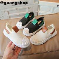 guangshop น้ำหนักเบาอินเทรนด์หญิงและชายรองเท้าลำลองทุกการแข่งขันลื่นบนนุ่มสบายแต่เพียงผู้เดียว3-16ปีป้องกันการลื่นเด็กรองเท้า T22N06CC-86