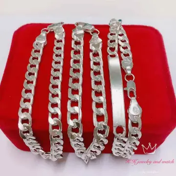 Silver (bracelet), Men's Fashion, Watches & Accessories, Jewelry on  Carousell