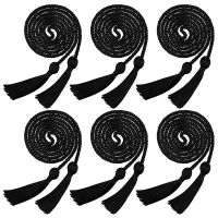 6Pcs Graduation Cord Strap Honor Cord Graduation Ceremony Long Fringe for Graduation Photo Party Events