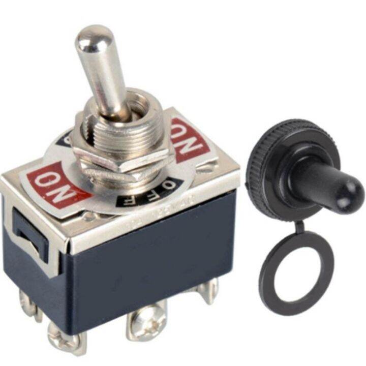 E-TEN1322 Toggle switch Rocker Arm Oscillating Switch ON-OFF-ON 220V ...