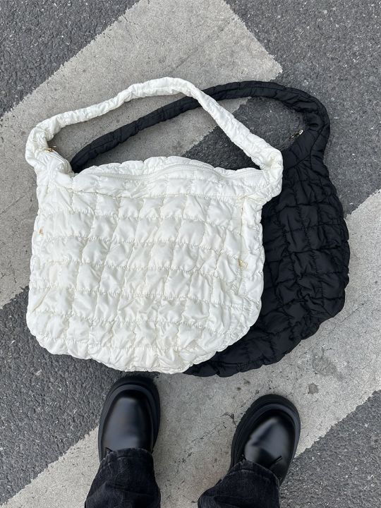 niche-design-rhombus-cloud-messenger-bag-cleanfit-casual-all-match-ins-trendy-vibe-style-shoulder-bag