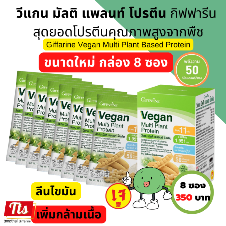 ส่งฟรี-โปรตีน-กิฟฟารีน-วีแกน-วีแกนโปรตีน-โปรตีนจากพืช-โปรตีนวีแกน-โปรตีนสร้างกล้ามเนื้อ-giffarine-vegan-โปรตีน-โปรตีนเจ-โปรตีนisolate