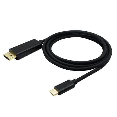 USB C 3.1 ประเภท C เพื่อ DisplayPort DP Display Port Adapter สนับสนุน 4 พันชาย HDTV Converter Cable สำหรับ Apple Macbook Projector