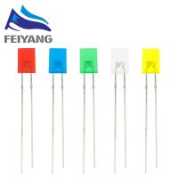 【CW】☞◈  100pcs 2X5X7 square 257 light-emitting diode electronic diy kit Diffused