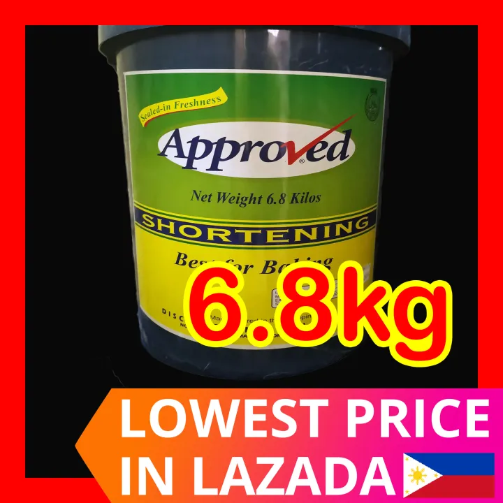 6.8kg APPROVED Vegetable SHORTENING for Baking Lard Halal Keto Lauric