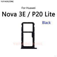 10ชิ้น/ล็อตสำหรับ Nova 3E / P20 Lite ซิมช่องเสียบบัตรที่ใส่ถาดซิมเครื่องอ่านการ์ดซ็อกเก็ต