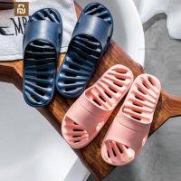 △☸ youpin mijia couple home slippers men and women leaking bathroom bath non-slip wear-resistant sandals and slippers