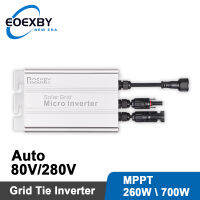 EOEXBY โซล่าร์กริดไทอินเวอร์เตอร์ MPPT 300W350W500W600W700W PV Modular สมาร์ทไมโครอินเวอร์เตอร์ระบบ DC เป็น AC เอาท์พุท120โวลต์230โวลต์อัตโนมัติ