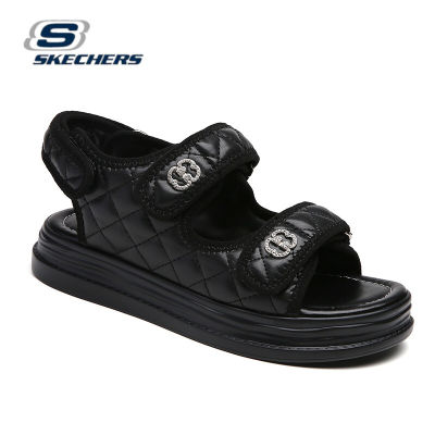 2023Skechers Sketchers Womens slippers foam maximum cushion halo walking sandals -111126-WHT