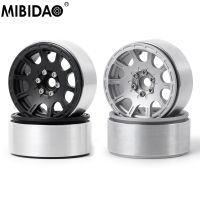 MIBIDAO Metal 1.9 Beadlock Wheel Rims 25mm Width For 1/10 Axial SCX10 90046 D90 TRX4 Redcat GEN8 WRAITH RC Crawler Car