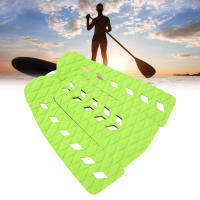 3 Pcs กระดานโต้คลื่น Traction Pad Anti Vibration Water Resistance ฉนวนกันความร้อนสีเขียว Deck Pads สำหรับเรือยอชท์ RVs เรือ