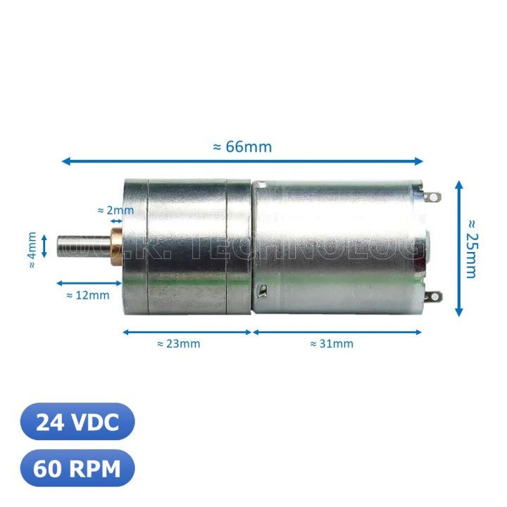 1ชิ้น-jb368-มอเตอร์-มอเตอร์เกียร์-มอเตอร์อเนกประสงค์-25ga-370-24vdc-60rpm-dc-gear-motor-shaft-d-4mm