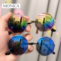 2022 Vintage Kids Sunglasses Boys Girls Children Goggles Retro Anti-UV400 Sunglasses Round Cloud Eyewear for 2-10 Years Old New Rotary Tool Parts Acce