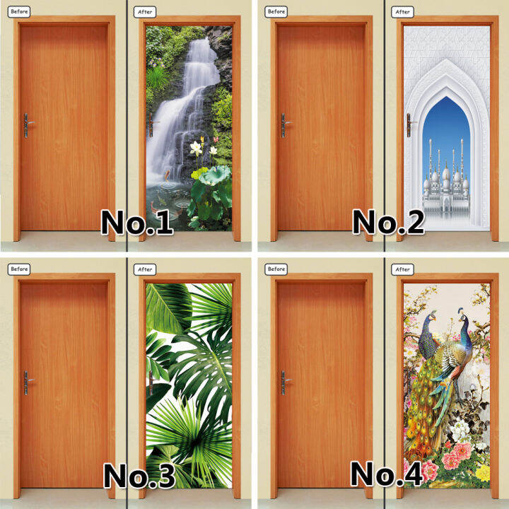 Local Door Sticker Wall Stickers Mural Wallpaper Poster Self Adhesive