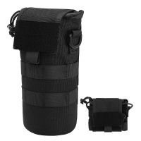 1000D Tactical Water Bottle Pouch Molle Water Bottle Holder Bag Travel Survival Kit Holder Accessory Pocket for Camping