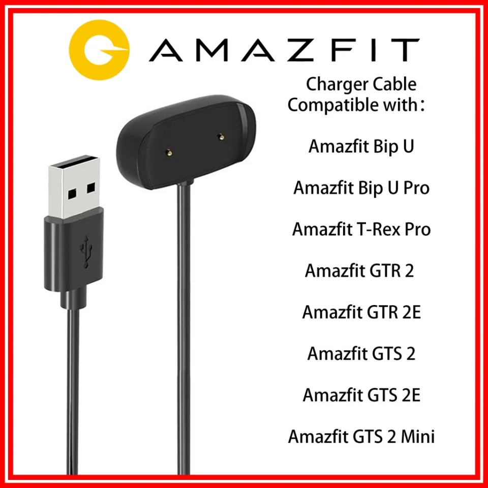 Charger for Amazfit T-Rex Pro, GTS 4 Mini, GTS 2 Mini, GTS 2e, GTS 2