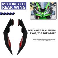 สำหรับรถจักรยานยนต์ Kawasaki Ninja ZX-6R/636 2019ลมคงที่2020 2021 2022 2023อากาศพลศาสตร์คงที่ปีกลม ZX6R 636