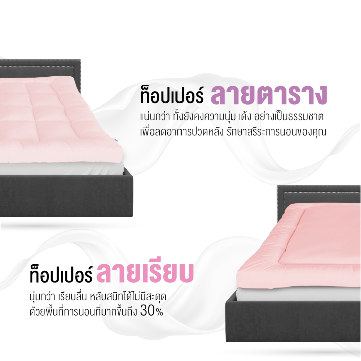 ibed-topper-ท็อปเปอร์-รุ่นextra-ท็อปเปอร์เนื้อผ้าป้องกันไรฝุ่นท้อปเปอร์-3-5-ฟุต-5-ฟุต-6ฟุต