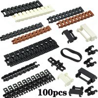 ℡✸☇ Creative Tank Chain Track Link Building Block Single Wide 1.5 Wide Double Wide Brick 53992 88323 3873 3711 Track Tread Leduo Toy