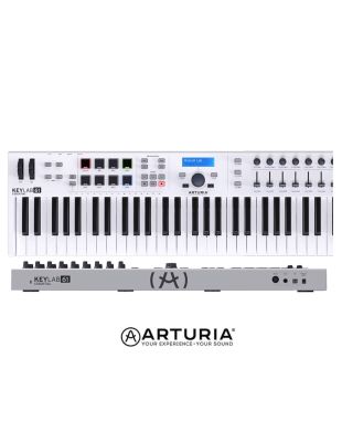 Arturia  Keylab Essential 61 คียบอร์ดมิดี้คอนโทรลเลอร์ 61 คีย์ คีย์ปรับดัง-เบาได้ ใช้ได้ทั้ง Mac/Windows ต่อ Pedal ได้ + ฟรี Ableton Live Lite &amp; สาย USB