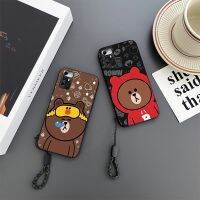 เคสโทรศัพท์กันกระแทกลายการ์ตูนหมีสีน้ำตาล A72 ZTE เบลดน้ำหนัก5ก.