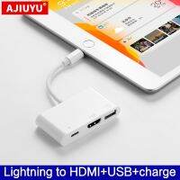 AJIUYU OTG Lightning USB Adapter Converter For apple iPad Air 32 pro mini 4 5 10.2 9.7 hub HDMI dock Connect keyboard Camera