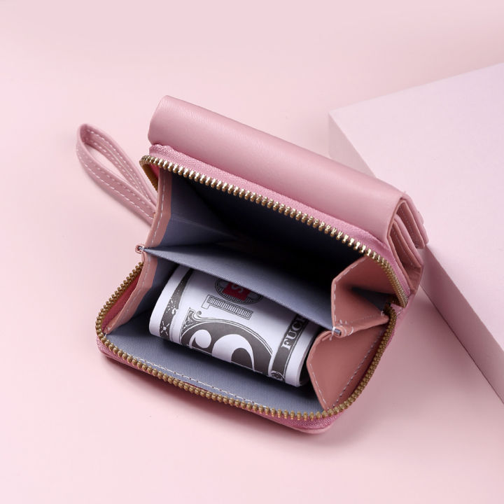 กระเป๋าสตางค์กระเป๋าสตางค์คุณภาพสูงใส่บัตรกระเป๋าสตางค์ผู้หญิงได้รูปหัวใจ-love-กระเป๋าสตางค์ผู้หญิงกระเป๋าใส่บัตรหนังสือเดินทางหนัง
