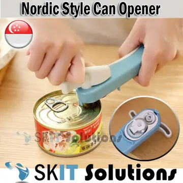 Safe Cut Can Opener, Smooth Edge Can Opener Handheld, Food Grade Stainless  Steel Cutting Can Opener For Kitchen & Restaurant - Openers - AliExpress