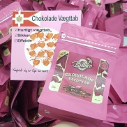 Kẹo socola giảm cân Chokolade Vaegttab, bản mới màu hồng