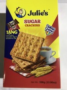 Bánh Quy Giòn Lúa Mì Đường Julie s Sugar Crackers Hộp 396g