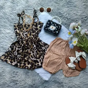 Kids leopard hot sale outfit