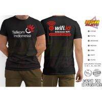 แฟชั่นใหม่ Telkom Indonesia Wifi id เสื้อยืด บริษัท - HSHCloth 2023