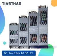 ตัวแปลงไฟ AC176V-264V เป็นกระแสตรง12V 60W 100W 200W 300W 400W สำหรับไดรเวอร์ไฟแถบไฟ LED