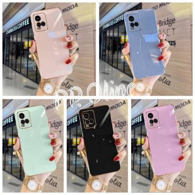 เคส TPU ขอบทองเงา สำหรับรุ่น Redmi12C RealmeC55 Redmi9A Realme5 Realme6i RealmeC3 Realme5i สินค้าส่งจากประเทศไทย