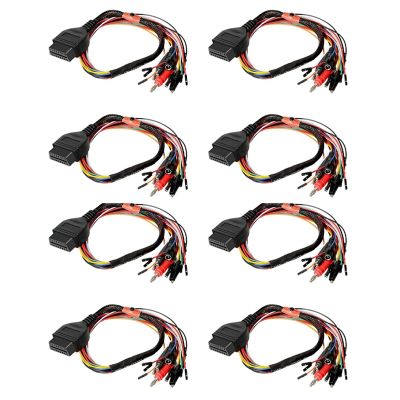 8X Car MPPS V18 Version V18.12.3.8 Breakout Tricore Cable ECU Programming Multi-Connector OBD 16PIN Bench Pinout Cable