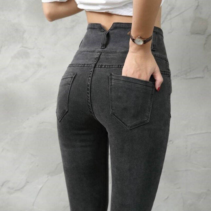 new-high-waist-velvet-thick-jeans-female-winter-skinny-stretch-warm-jeans-women-pants-black-denim-trousers-with-fleece-pants